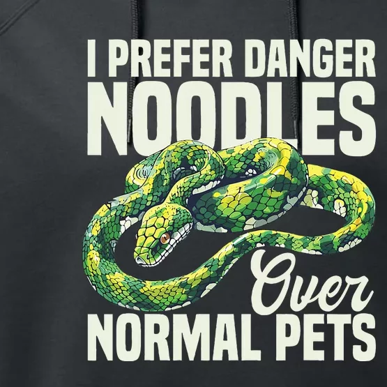 Green Tree Python Cage Reptile Keeper Snake Food Python Performance Fleece Hoodie