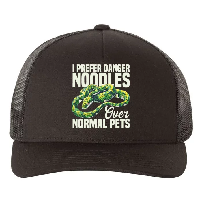 Green Tree Python Cage Reptile Keeper Snake Food Python Yupoong Adult 5-Panel Trucker Hat