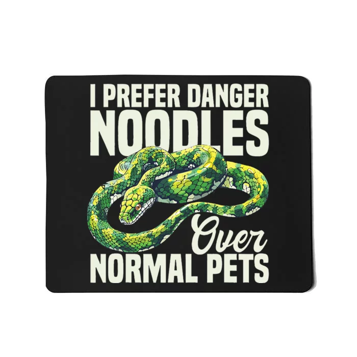 Green Tree Python Cage Reptile Keeper Snake Food Python Mousepad