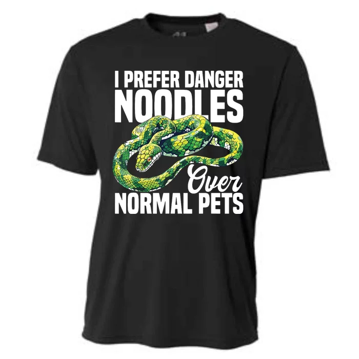 Green Tree Python Cage Reptile Keeper Snake Food Python Cooling Performance Crew T-Shirt