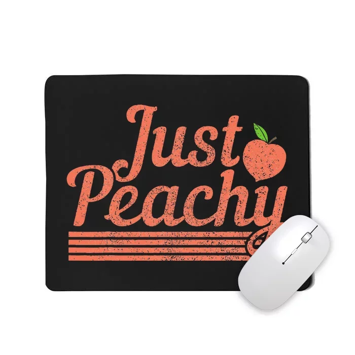 Georgia The Peach State Peachy Mousepad