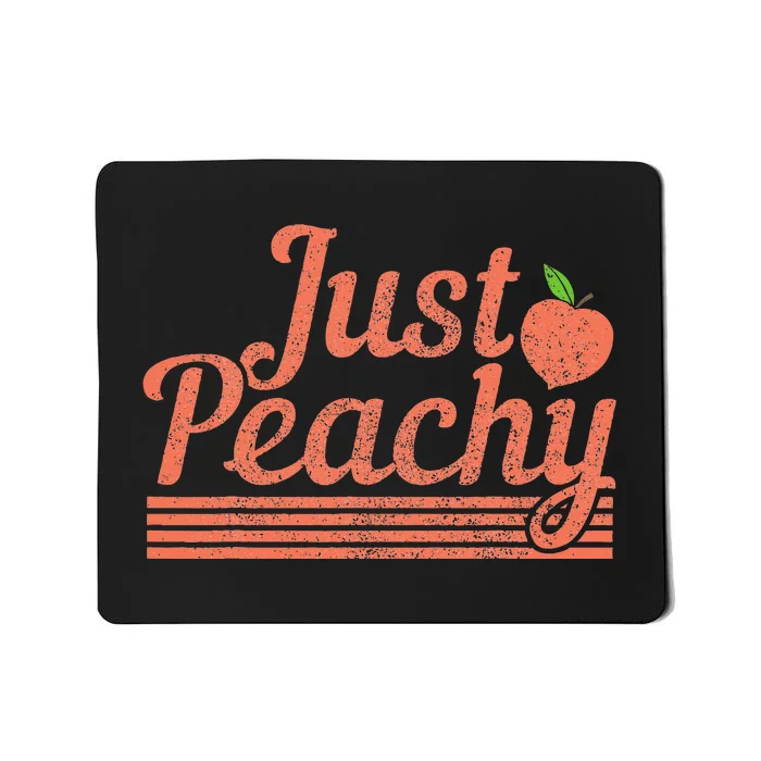 Georgia The Peach State Peachy Mousepad