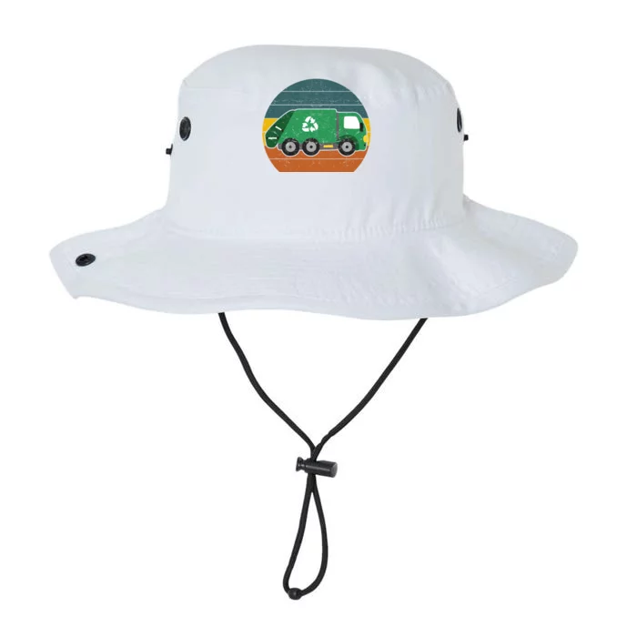 Garbage Truck Retro Vintage Trash Waste Recycle Collector Gift Legacy Cool Fit Booney Bucket Hat