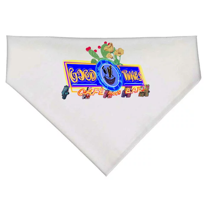 Good Times Road Trip Gift USA-Made Doggie Bandana