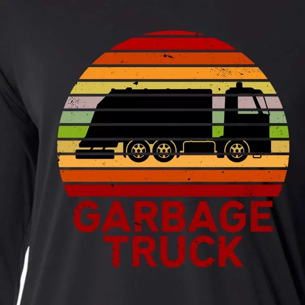 Garbage Truck Retro Cooling Performance Long Sleeve Crew