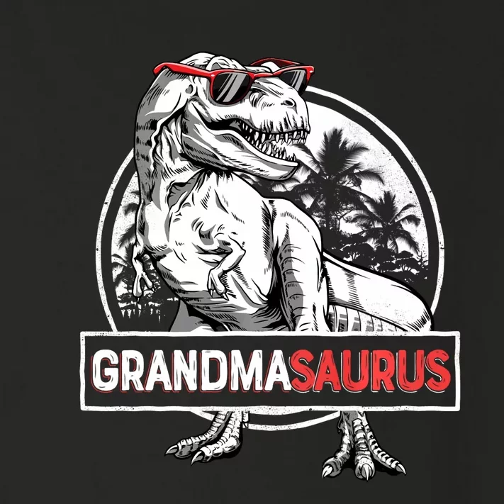 Grandmasaurus T Rex Dinosaur Grandma Saurus MotherS Family Long Sleeve Toddler Long Sleeve Shirt