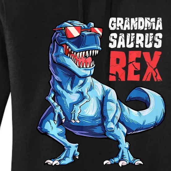 Grandmasaurus T Rex Dinosaur Grandma Saurus MotherS Family Premium Women's Pullover Hoodie