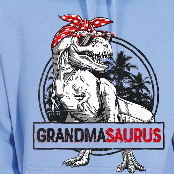 Grandmasaurus T Rex Dinosaur Grandma Saurus MotherS Family Tank Top Unisex Surf Hoodie