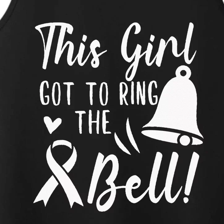 Got To Ring The Bell Chemo Grad Breast Cancer Gift Performance Tank