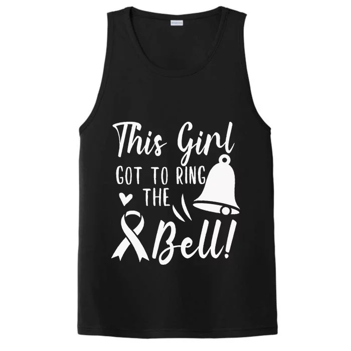 Got To Ring The Bell Chemo Grad Breast Cancer Gift Performance Tank