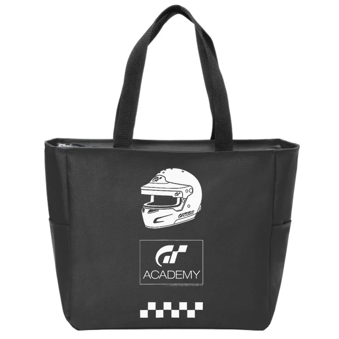 Gran Turismo Racing Icons Zip Tote Bag