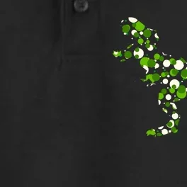 Green T Rex Polka Dot Dinosaur International Dot Day Dry Zone Grid Performance Polo