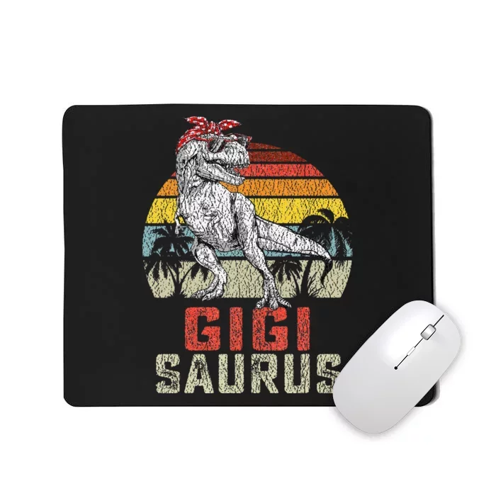 Gigisaurus T Rex Dinosaur Gigi Saurus Family Matching Mousepad