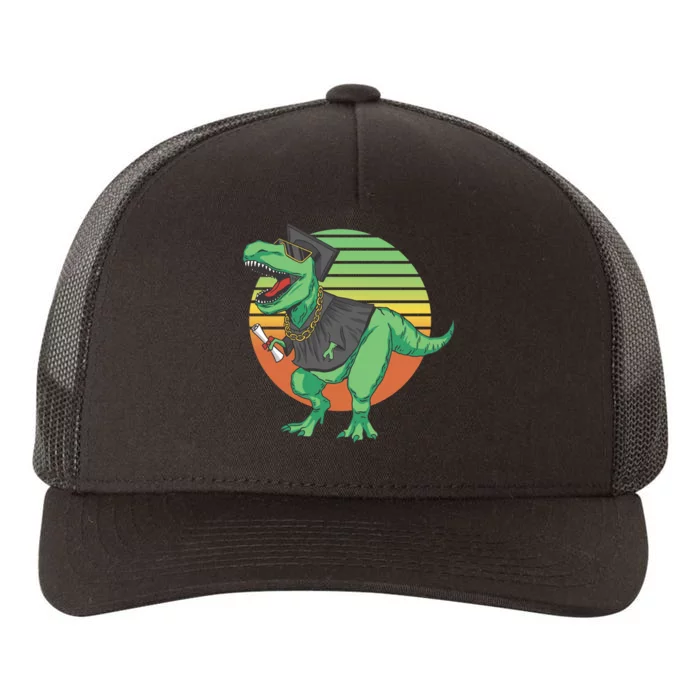 Graduation T Rex Cute Gift Yupoong Adult 5-Panel Trucker Hat