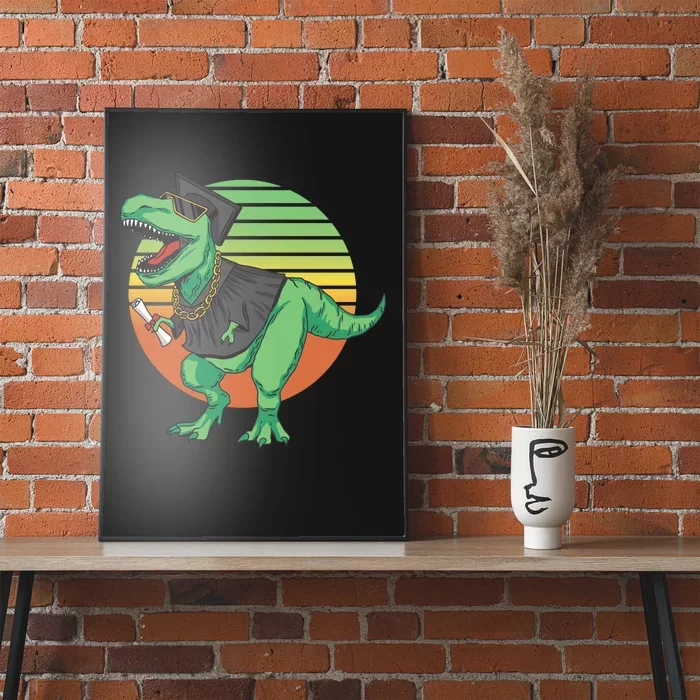 Graduation T Rex Cute Gift Poster