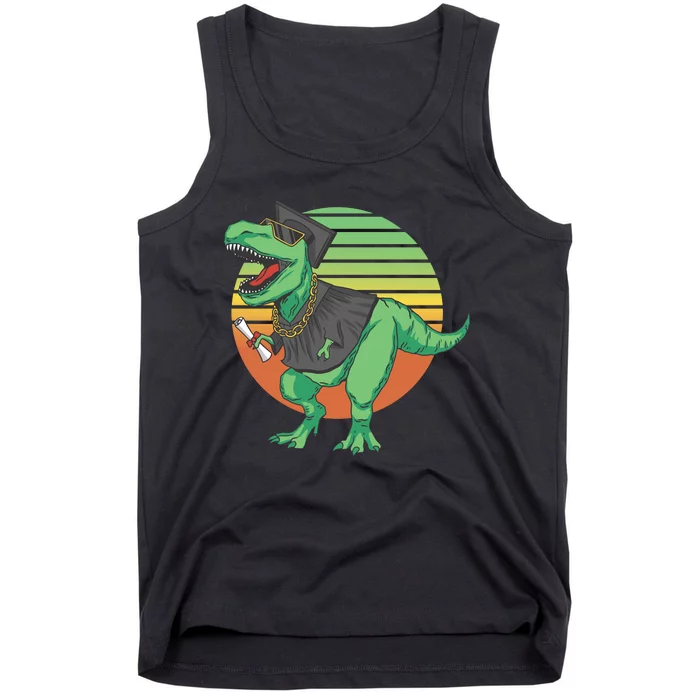 Graduation T Rex Cute Gift Tank Top