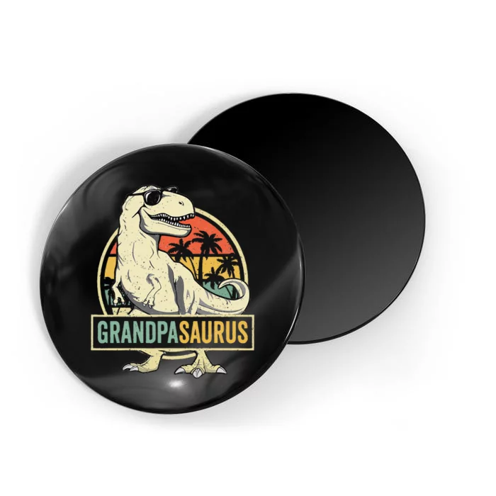 Grandpasaurus T Rex Dinosaur Grandpa Saurus Family Matching Magnet