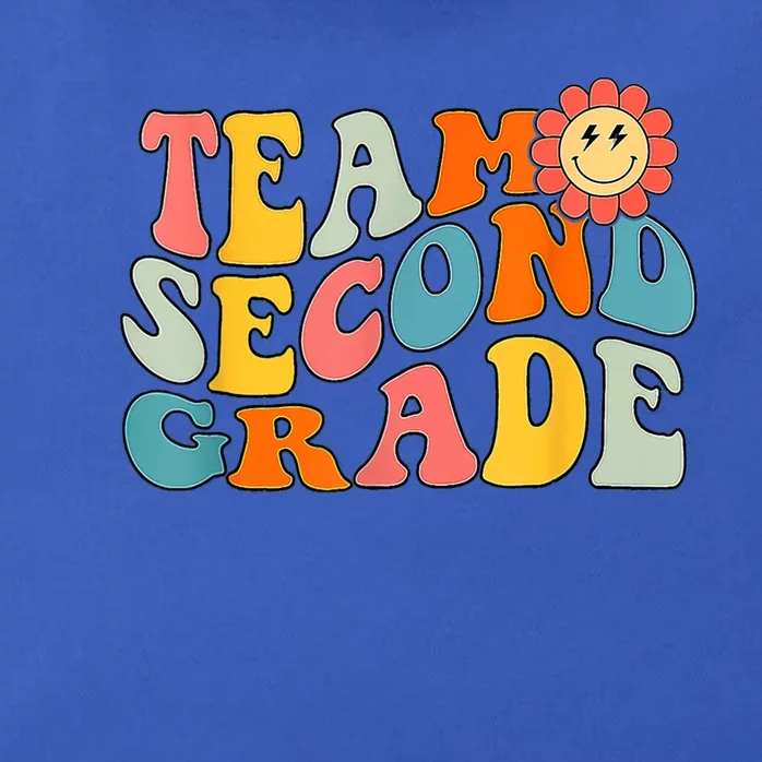 Groovy Team Second Grade Back To School Teacher Student Gift Zip Tote Bag