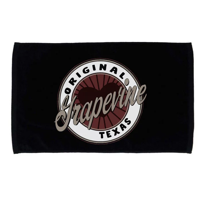 Grapevine Travel Souvenir To Texas Microfiber Hand Towel