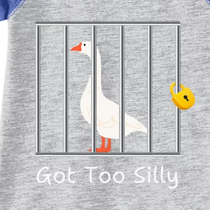 Got Too Silly Women Silly Goose Infant Baby Jersey Bodysuit