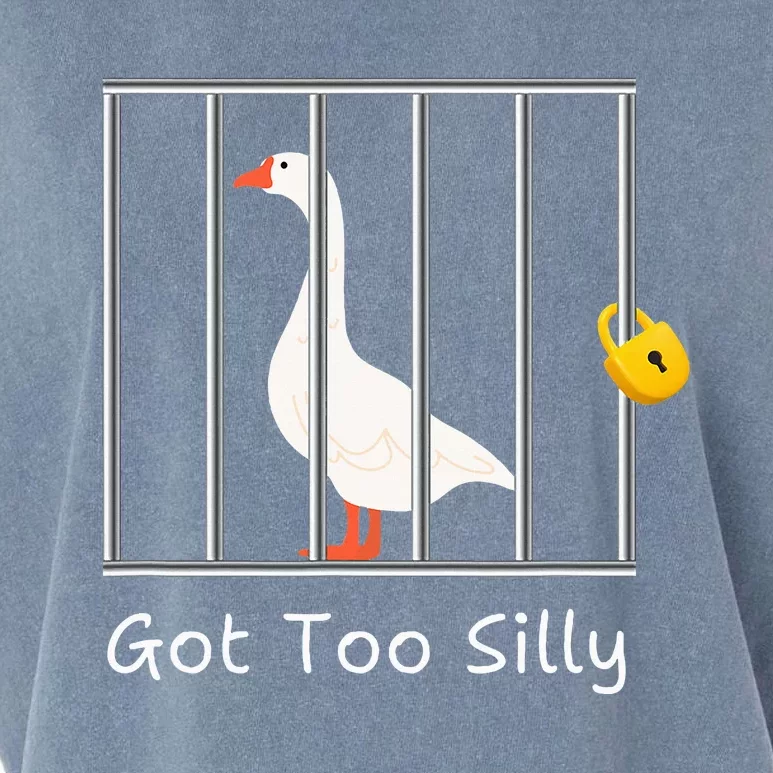 Got Too Silly Women Silly Goose Garment-Dyed Women's Muscle Tee