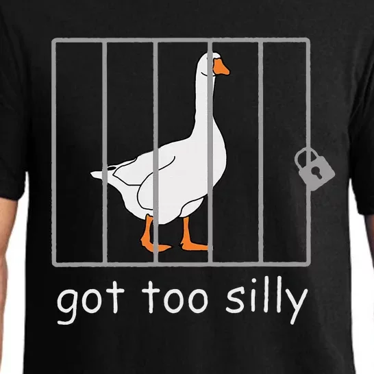 Got Too Silly  Silly Goose Pajama Set