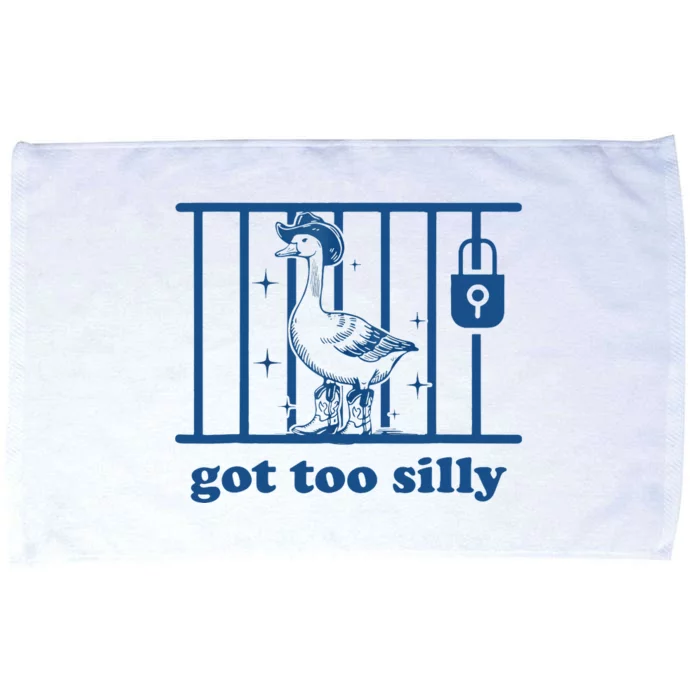 Got Too Silly Silly Goose Microfiber Hand Towel