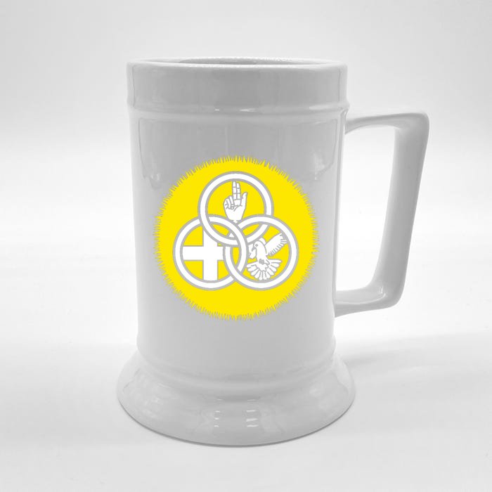 God Trinity Sunday Father Son Holy Spirit Front & Back Beer Stein