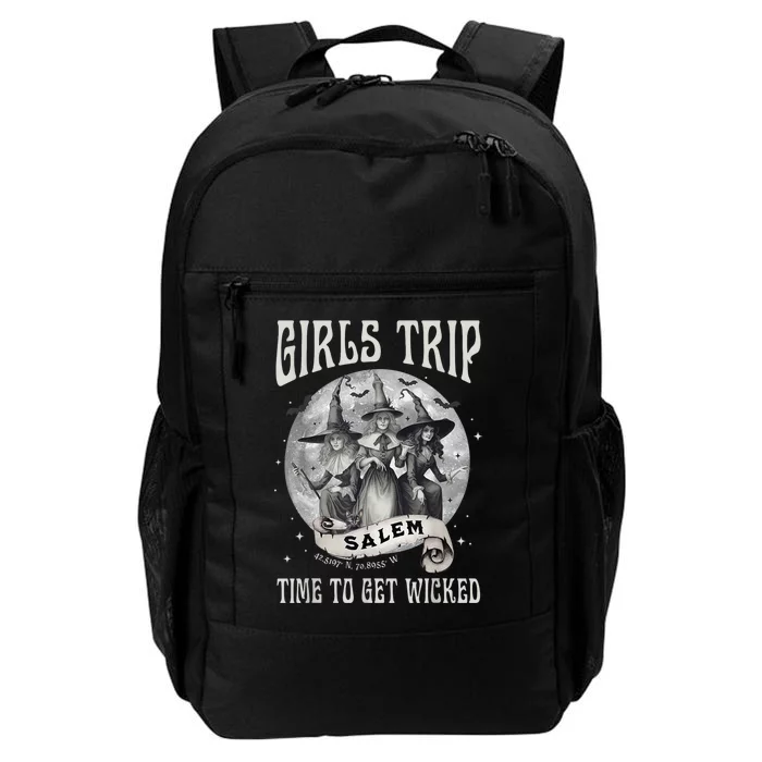 Girls Trip Salem Retro Salem 1692 They Missed One Witch Daily Commute Backpack