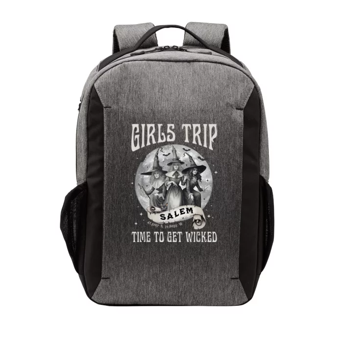 Girls Trip Salem Retro Salem 1692 They Missed One Witch Vector Backpack