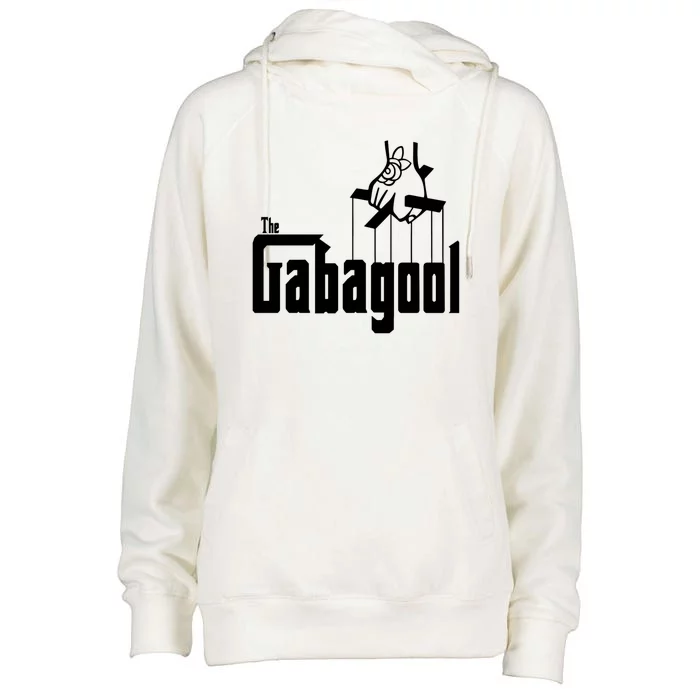 Gabagool Tony Soprano Trendy Womens Funnel Neck Pullover Hood