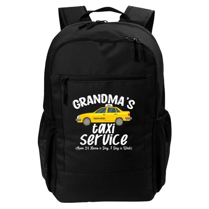 Grandmas Taxi Service Funny Grandparent Gift Daily Commute Backpack