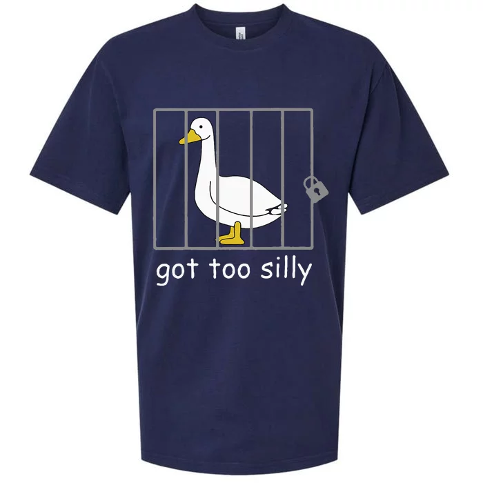 Got Too Silly Women Silly Goose Sueded Cloud Jersey T-Shirt