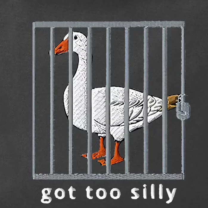 Got Too Silly Goose Zip Tote Bag