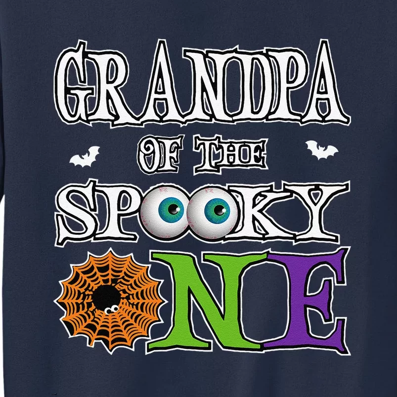 Grandpa The Spooky One 1st Birthday Halloween Theme Matching Sweatshirt