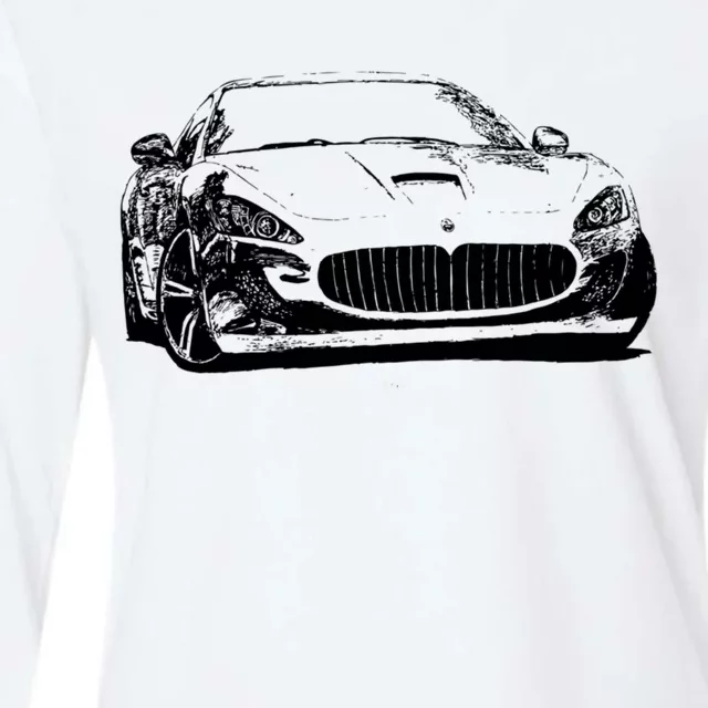 Gran Turismo Sketch Womens Cotton Relaxed Long Sleeve T-Shirt