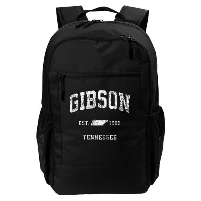 Gibson Tennessee TN Vintage Athletic Sports Daily Commute Backpack