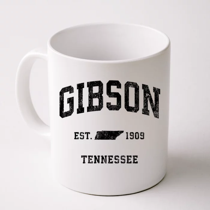 Gibson Tennessee Tn Vintage Athletic Established Sports Design Front & Back Coffee Mug