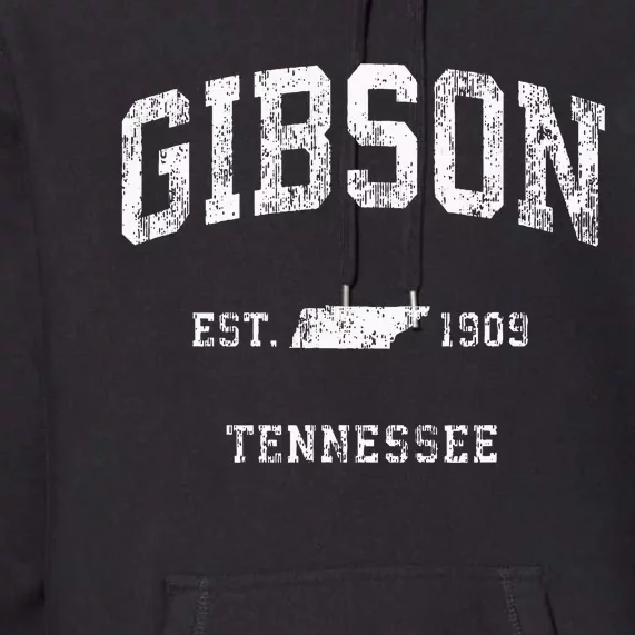 Gibson Tennessee Tn Premium Hoodie