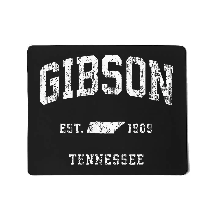 Gibson Tennessee Tn Mousepad