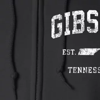 Gibson Tennessee Tn Full Zip Hoodie