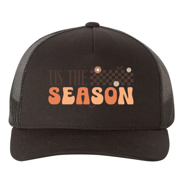 Groovy Tis The Season Halloween For Women Gift Yupoong Adult 5-Panel Trucker Hat