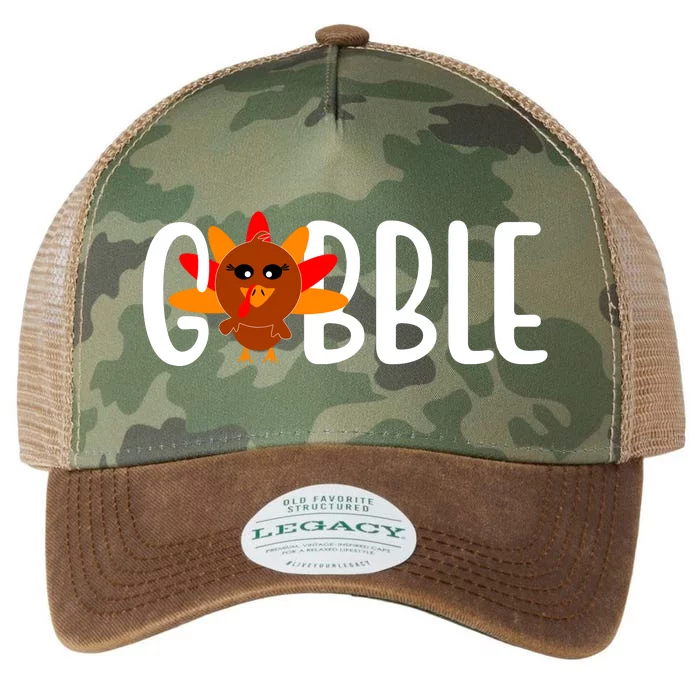 Gobble Turkey Thanksgiving Legacy Tie Dye Trucker Hat