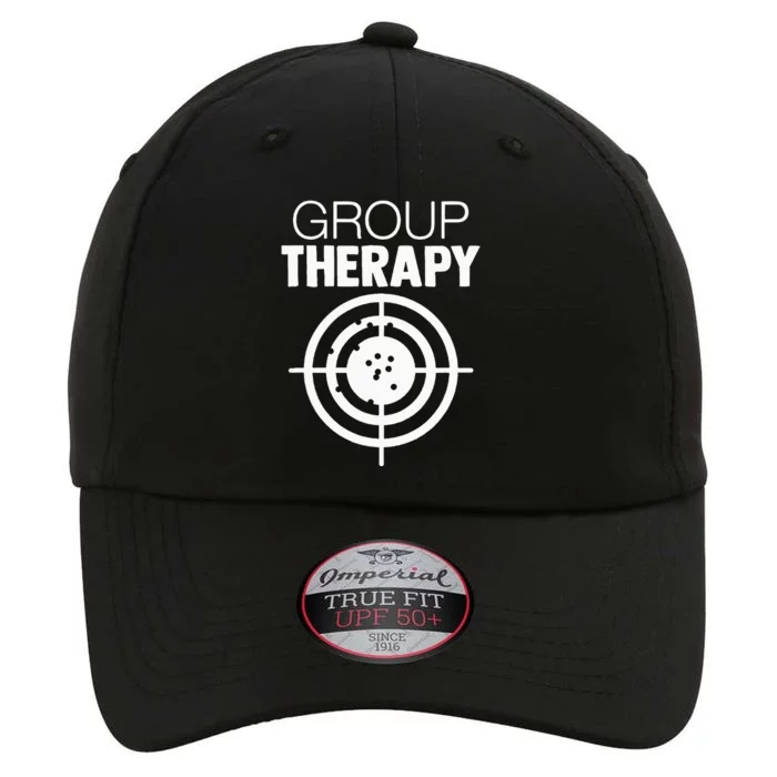 Group Therapy Target Practice Shooting Range Humor Gun Lover The Original Performance Cap