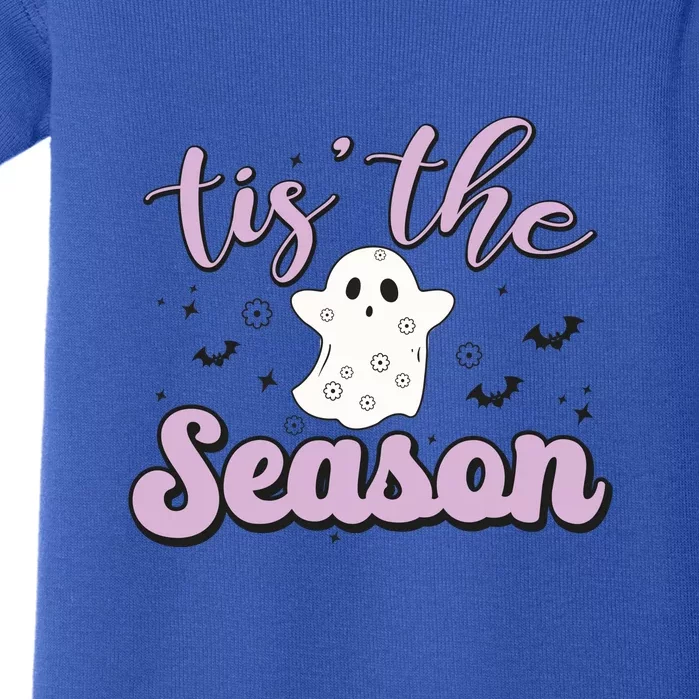 Groovy Tis The Season Halloween Retro Gift Baby Bodysuit