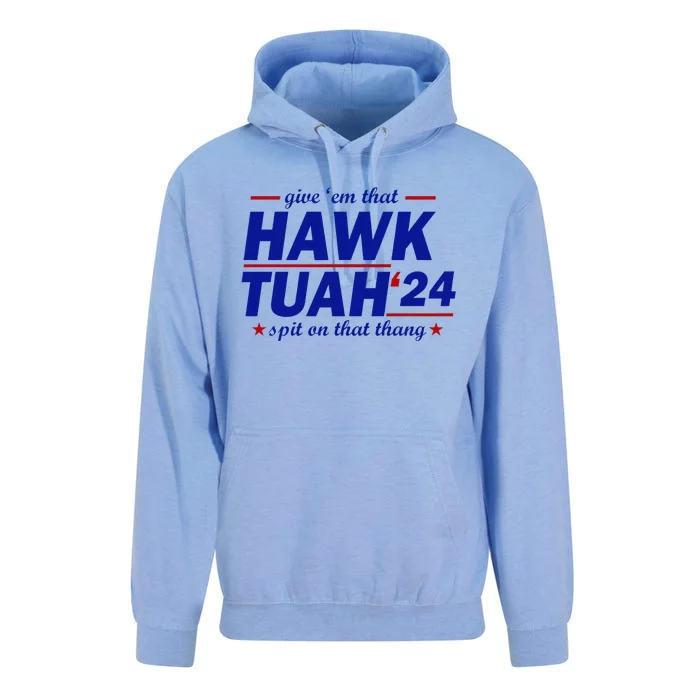 Give Them That Hawk Tush 24 Spit On That Thang Unisex Surf Hoodie