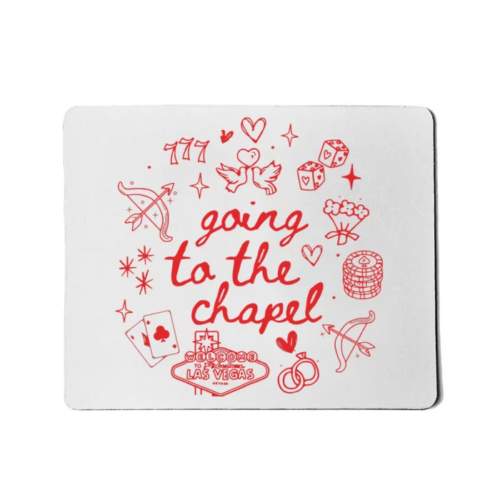 Going To The Chapel Las Vegas Theme Mousepad