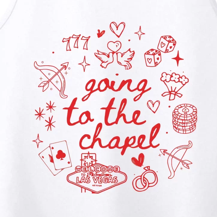 Going To The Chapel Las Vegas Theme Performance Tank