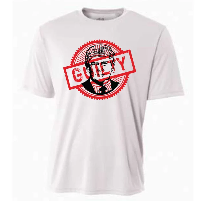 Guilty Trump Trump Found Guilty Cooling Performance Crew T-Shirt