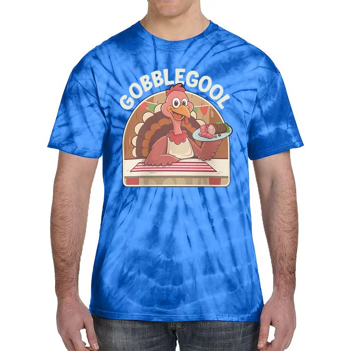 Gobblegool Turkey Thanksgiving Tie-Dye T-Shirt